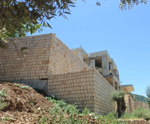 Concrete works phase — Imad AbdelSamad villa Ammatour Group Four