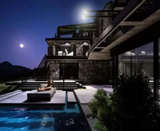 Bkassine Club House swimming pool and gardens — Jazzine Group Four
