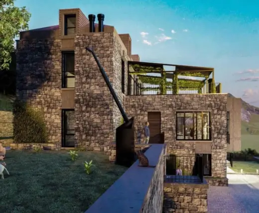 Bkassine Club House terraced balconies — Jazzine Group Four