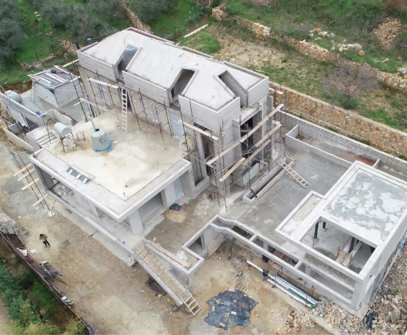 Bkassine Club House community hospitality construction Jazzine Lebanon — Group Four engineering contractor