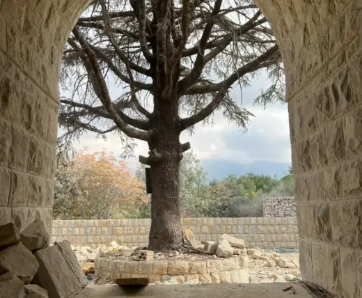 Roof tiling and balcony works — Firas Abou Hasan villa El Chouf Group Four