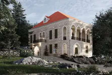 Mr. Firas Abou Hassan residential villa construction Baadaran El Chouf Lebanon — Group Four construction company