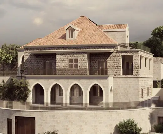 Iman Abou Shakra residential restoration Baadaran El Chouf — Group Four construction company Lebanon
