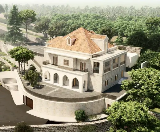 Dr. Iman Abou Shakra residential villa construction Lebanon — Group Four