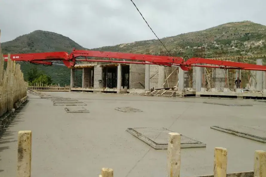 Construction site overview — Kamil Bou Ghanem Ramliyeh Group Four