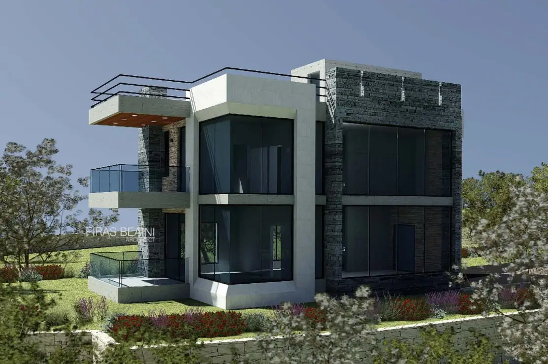 Louay Beaini residential villa Mazraa El Chouf Lebanon — Group Four construction company