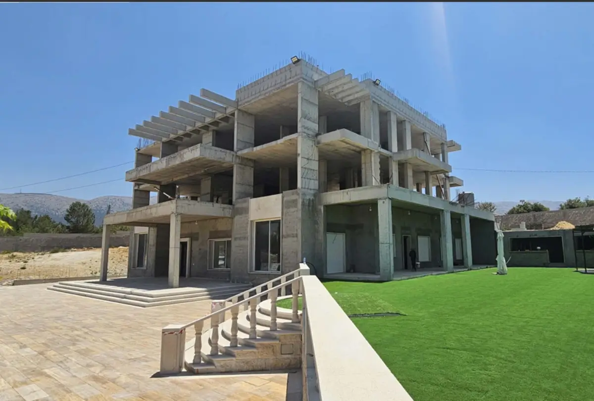 Terrace and site finishing works on a Group Four project in Botmi, El Chouf, Lebanon