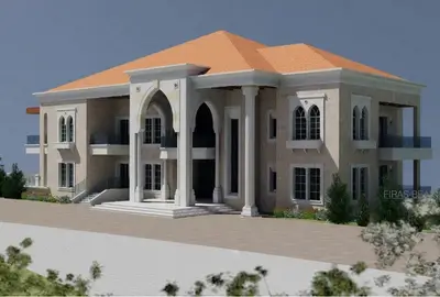 Zeinedinne villa Botmi El Chouf design render — Group Four construction company Lebanon